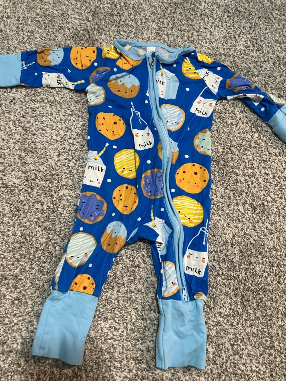 Bamboo footie sleeper